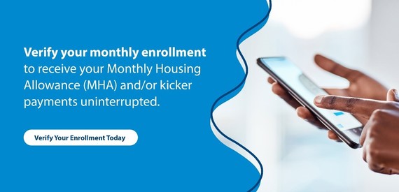 1010 - Verify your monthly enrollment to receive your MHA and/or kicker payments uninterrupted  
