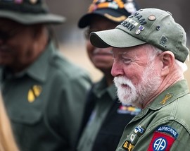 Vietnam Veterans talking to each other
