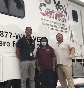 Veterans at a Vet Center