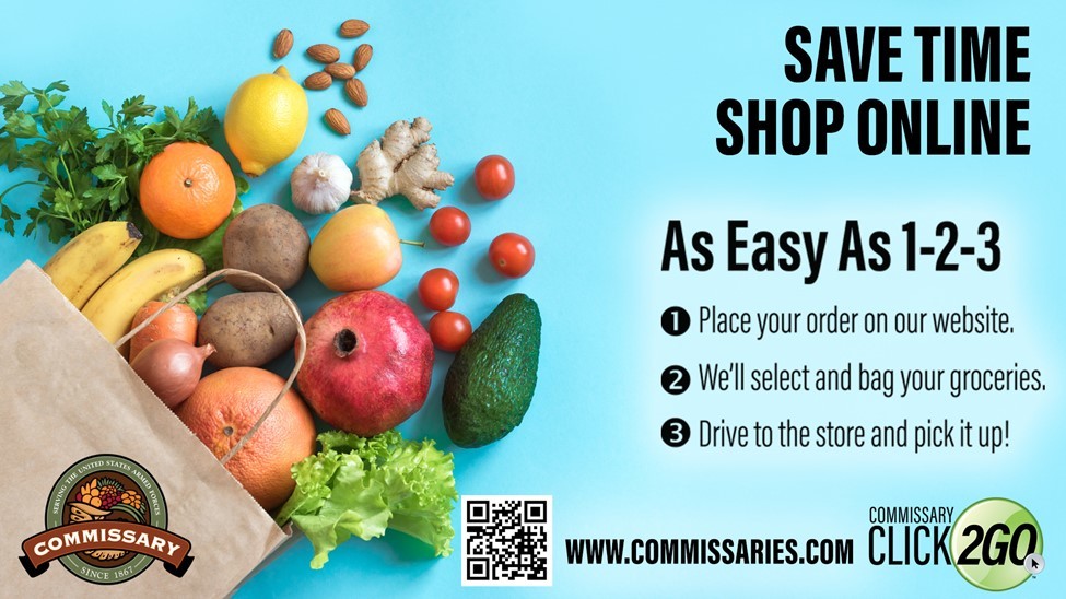 Save Time, Shop Online with Commissaries.com