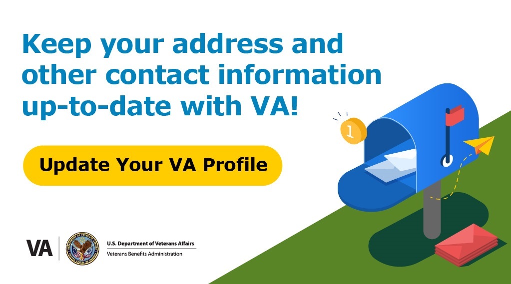 Keep your contact information up-to-date with VA