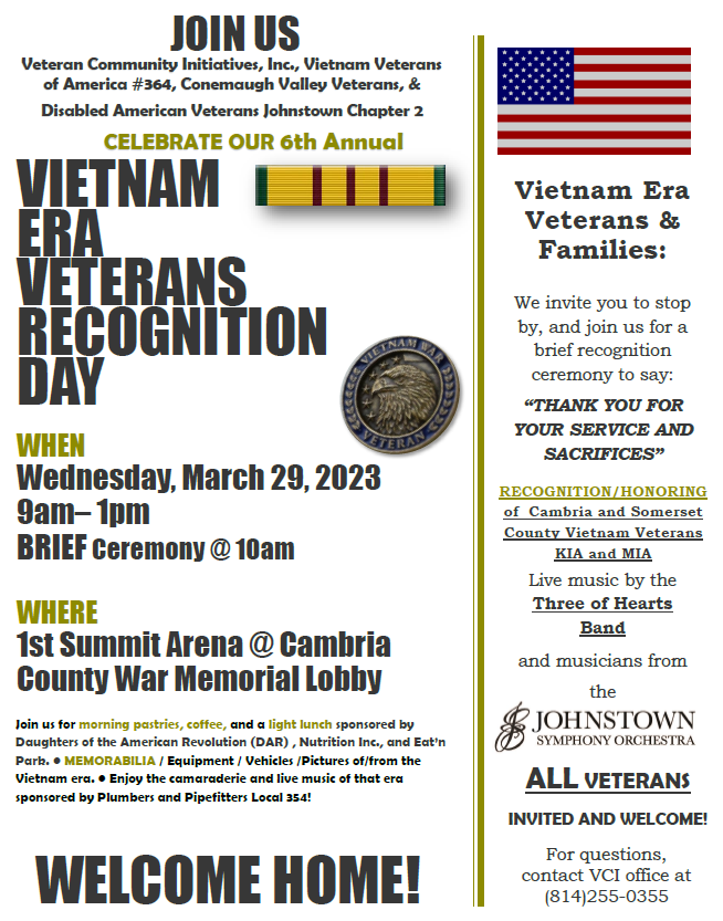 Vietnam Era Veterans Recognition Event
