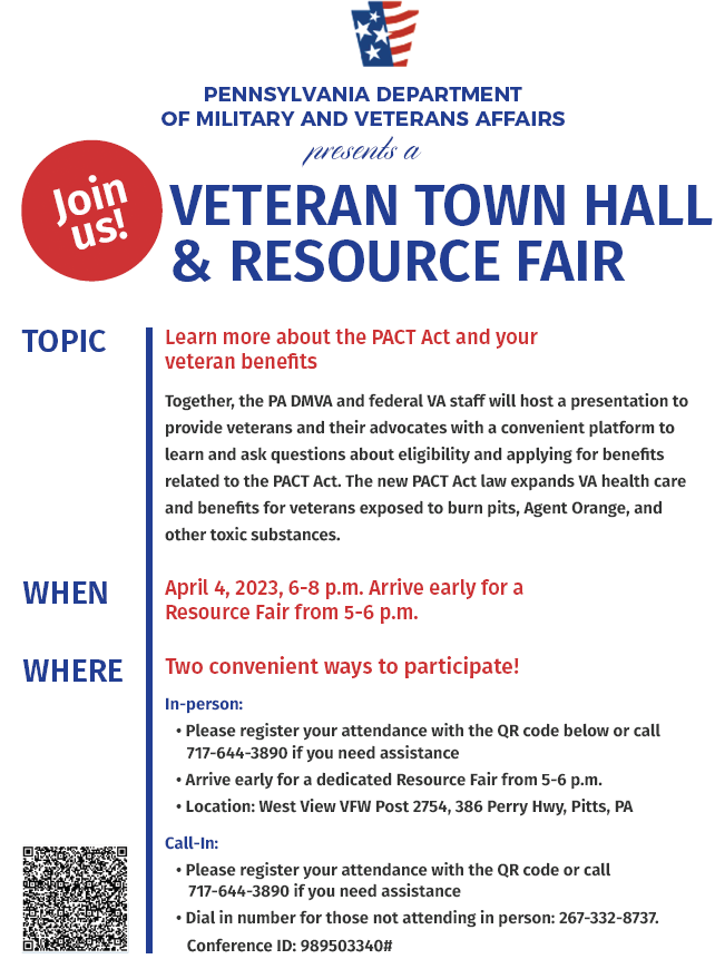 Veteran Town Hall and Resource Fair