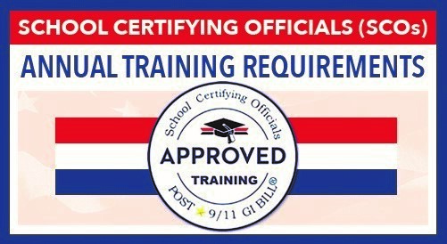 SCO annual training requirements banner