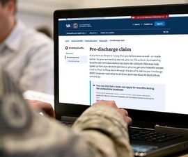 Service member applying for the Benefits Delivery at Discharge program