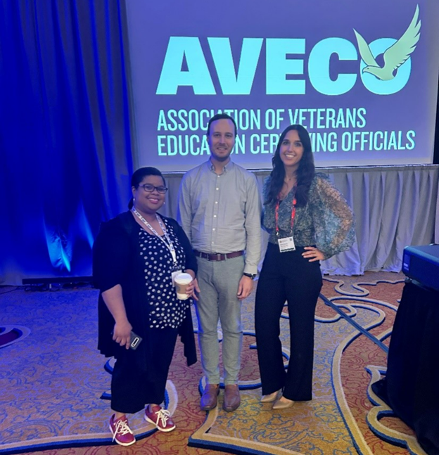 VA team members at AVECO conference
