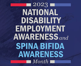 Disability employment and spina bifida awareness