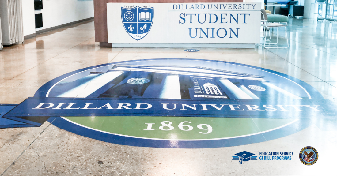 Picture of Dillard University’s logo 