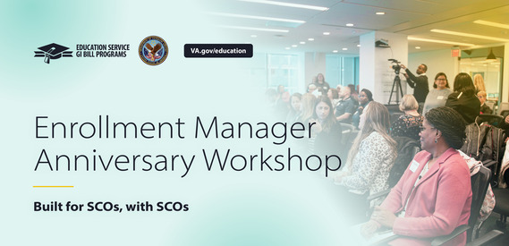 Enrollment Manager Anniversary Workshop banner
