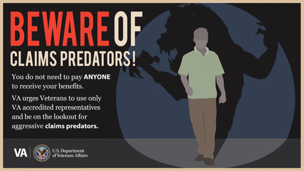 Beware of claims predators graphic