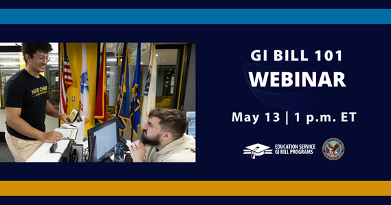 Register Today – GI Bill 101 Webinar