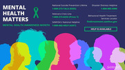 Image of the words "Mental Health Matters"