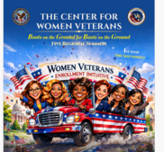 Image of the Center For Women Veterans poster announcement