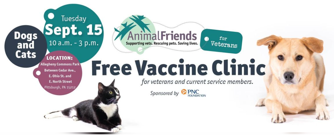 Free Animal Friends Vaccine Clinic