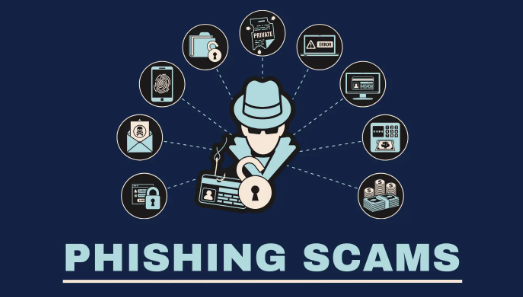 null Phishing scams warning