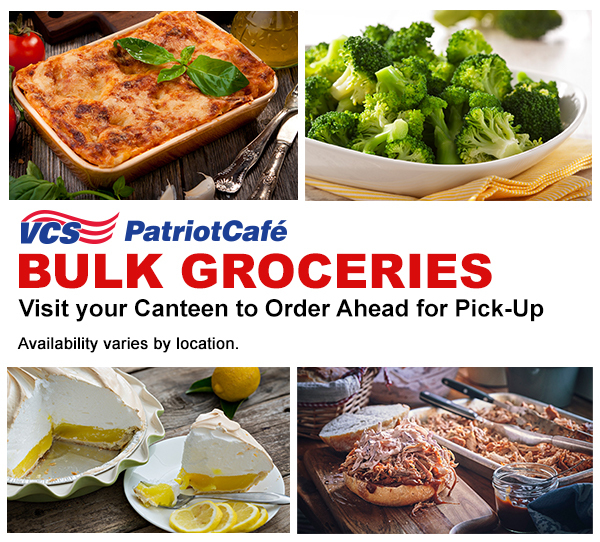 Bulk Grocery Order Ahead for Pick-Up