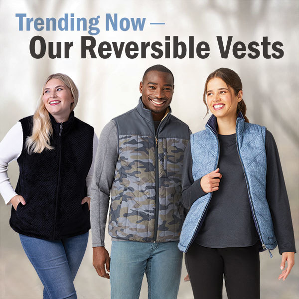 Trending Now Reversible Vests