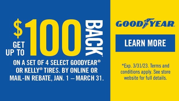 Goodyear Rebate Offer