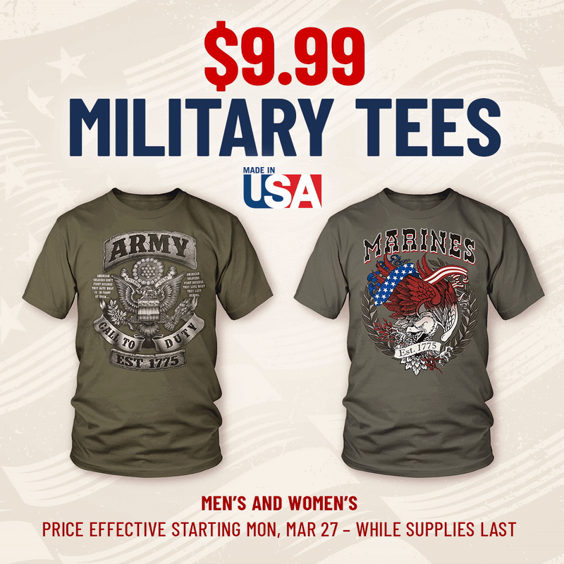 $9.99 military shirts