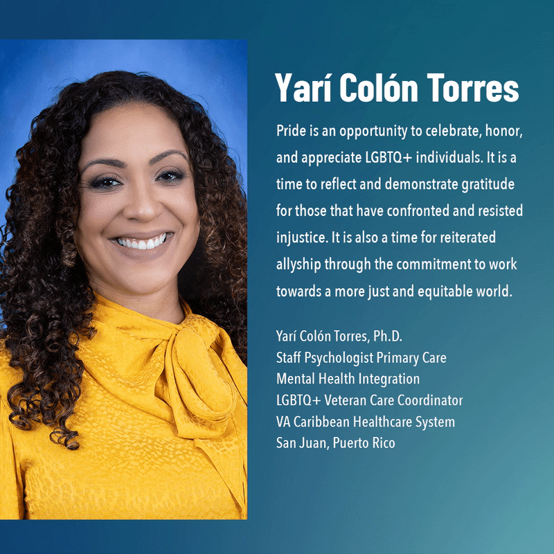 VA psychologist Yari Colon Torres