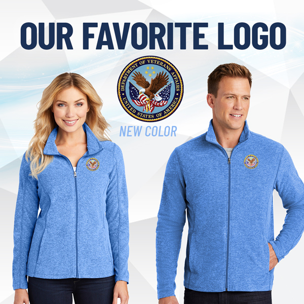 VA logo fleece jackets