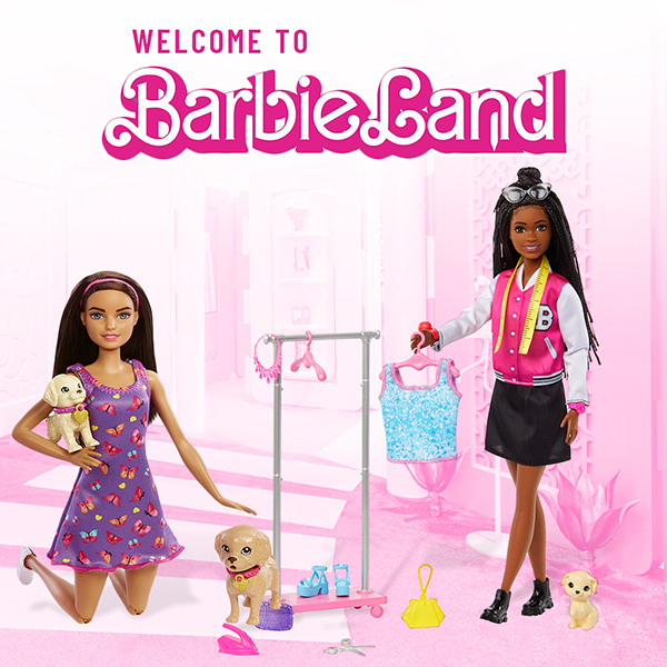 Barbie doll toy set