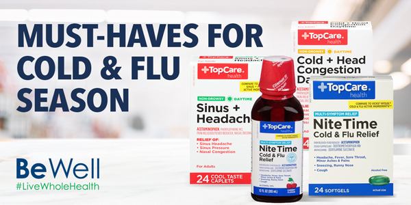 Cold & Flu meds available in the canteen 