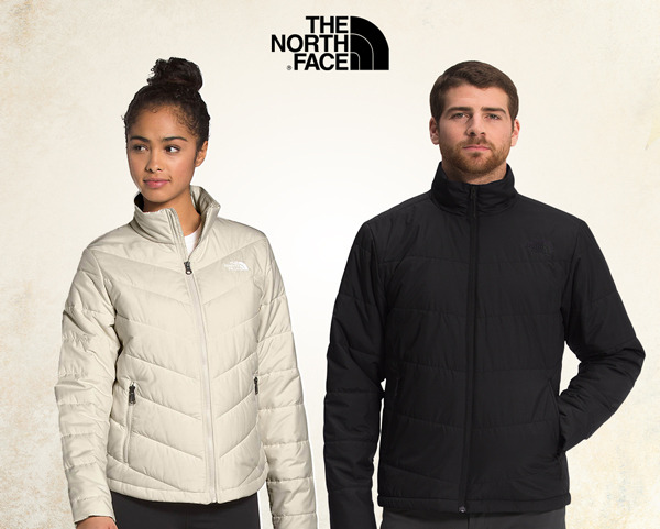 the north face men's and women's outerwear