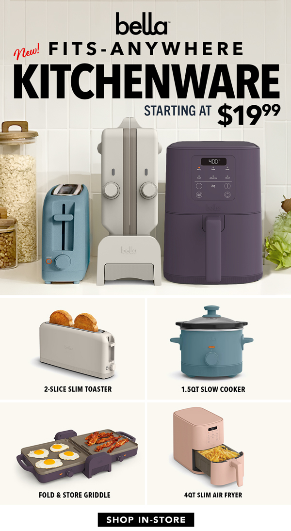 Introducing Bella Appliances