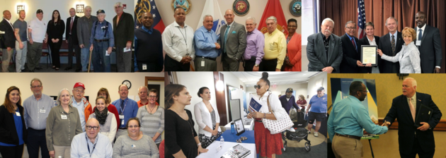 americas warrior partnership mtg cveb recognition tom bowman lynda davis 