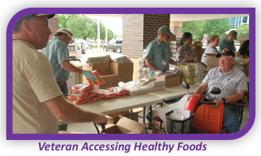 Veteran Accessing Healthy Foods