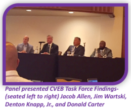 Panel presented CVEB Task Force Findings