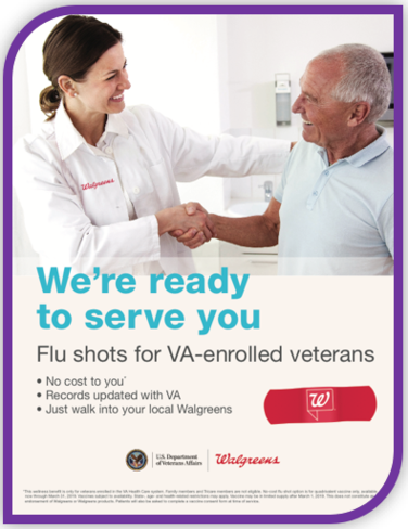 Walgreens and VA Flu Vaccine Program