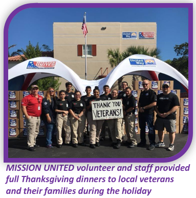 Mission United Thanksgiving Meal