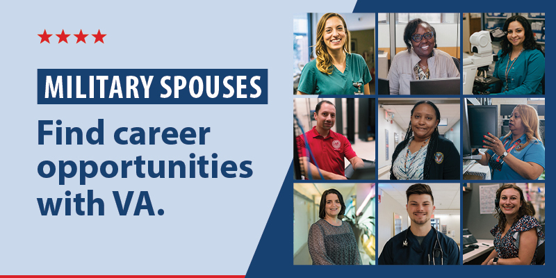 Military spouses find career opportunities with VA