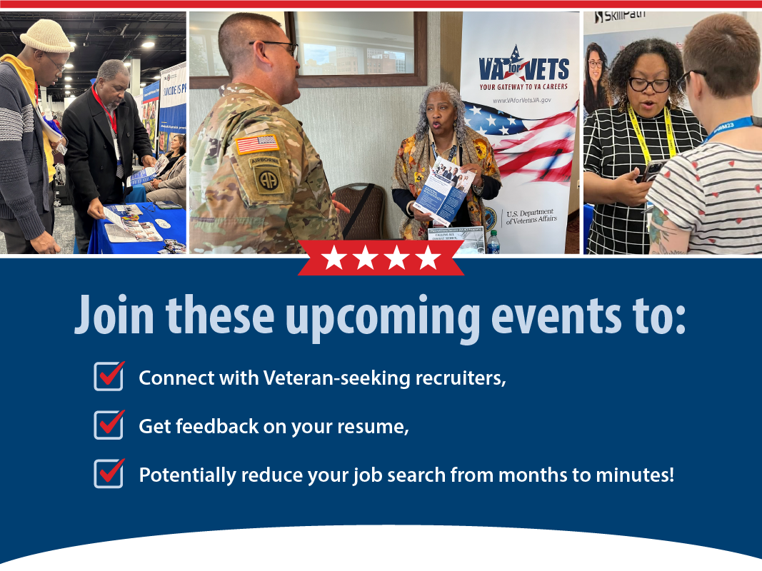 You’re invited to the following hiring events 