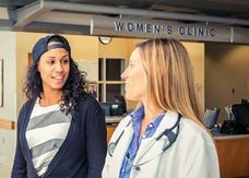Woman Veteran talking to her doctor