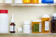 Prescription Medications In Medicine Cabinet 