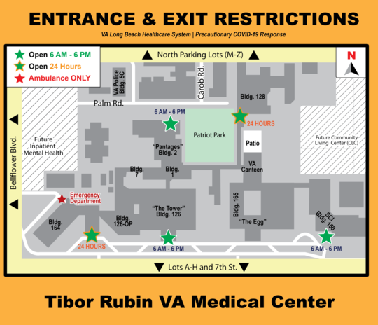 TBVAMC Alternate Entrances