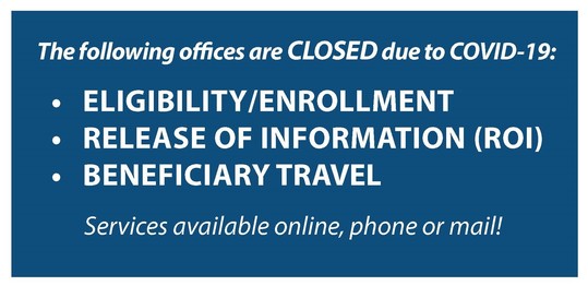 header for closure of Eligibility and enrollment