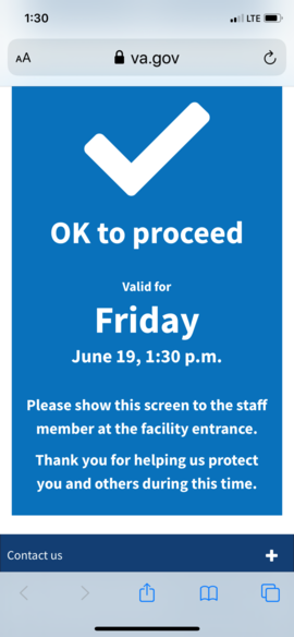 COVID-19 Screening Tool Graphic 2
