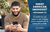 Great American SmokeOut Nov 2020