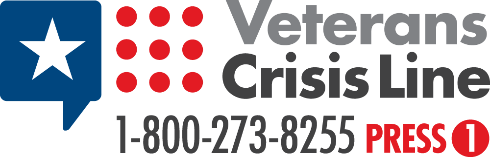 Veterans Crisis Line: 1-800-273-8255 (press 1) or Text to 83255