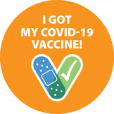 I Got My COVID Vaccine Sticker