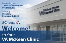 click here to take a virtual tour of the McKean VA Clinic
