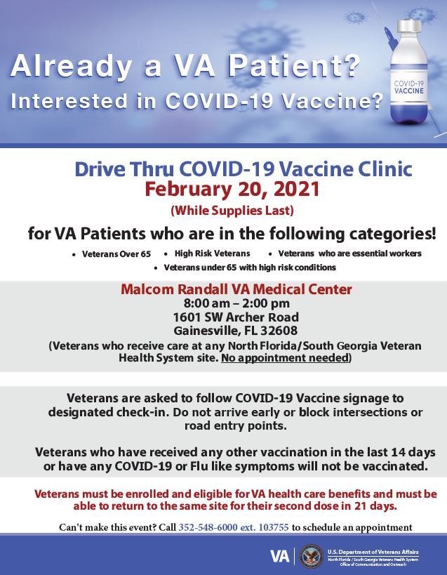 null GV COVID Vaccine Feb 20 Clinic