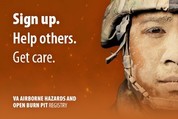 VA Airborne Hazards and Open Burn Pit Registry badge