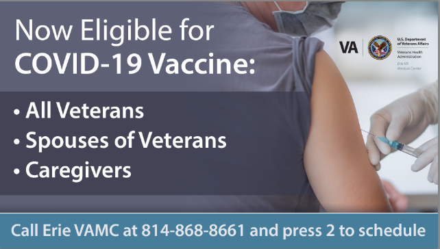 COVID-19 Vaccine Expands to All Veterans