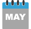May Calendar Graphic