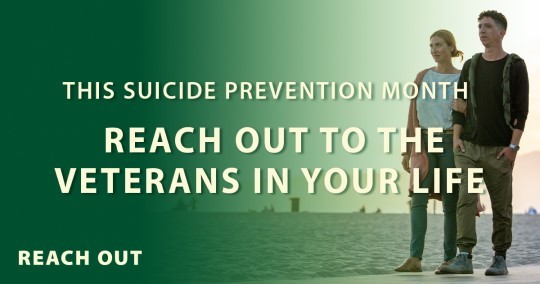 Suicide Prevention Month - Reach out.